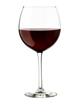 merlot wine in a glass