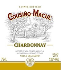 Cousino-Macul Chardonnay 2016 750ml