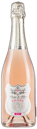 Blanc De Bleu Brut Blanc De Rose Cuvee Mousseux 750ml