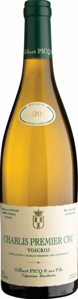 Picq Chablis Vosgros 1er Cru 2017 750ml