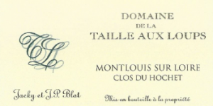 Domaine de la Taille Aux Loups Montlouis Sec Clos du Hochet 2017 750ml