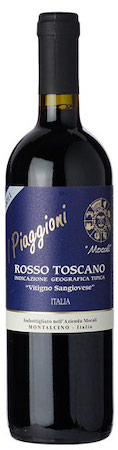 Mocali Rosso Di Toscana I Piaggioni Montalcino 2017 750ml