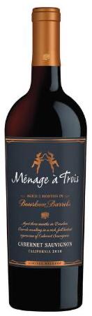 Menage A Trois Cabernet Sauvignon Bourbon Barrel 2018 750ml