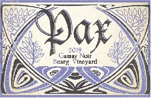 Pax Wine Cellars Gamay Noir Bearg Ranch 2019 750ml