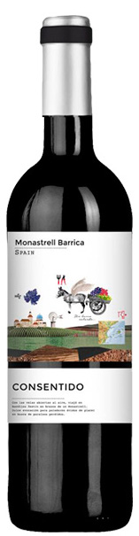 Consentido Monastrell Barrica 2017 750ml