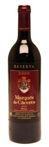 Marques De Caceres Rioja Reserva 2015 750ml