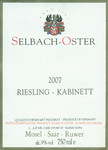 Selbach-Oster Riesling Kabinett Zeltinger Schlossberg 2019 750ml
