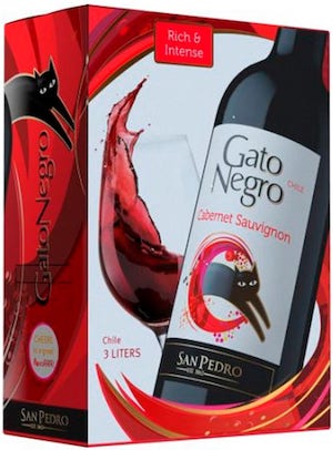 Vina San Pedro Gato Negro Cabernet Sauvignon 3.0Ltr