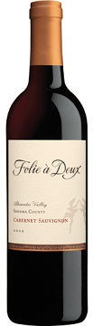 Folie A Deux Cabernet Sauvignon 2016 750ml