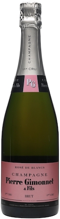 P. Gimonnet & Fils Champagne Rose Brut Rose de Blancs NV 750ml