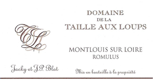 Domaine de la Taille Aux Loups Montlouis Liquoreux 'Romulus' 2017 750ml