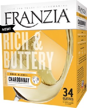 Franzia Chardonnay Rich & Buttery 3.0Ltr
