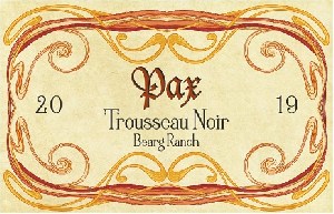 Pax Wine Cellars Trousseau Noir Bearg Ranch 2019 750ml