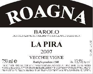 Roagna Barolo La Pira Vv 2015 1.5Ltr
