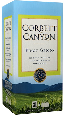 Corbett Canyon Pinot Grigio 3.0Ltr