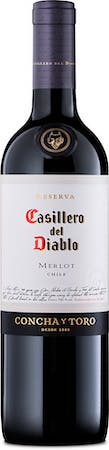 Concha Y Toro Merlot Casillero Del Diablo 750ml