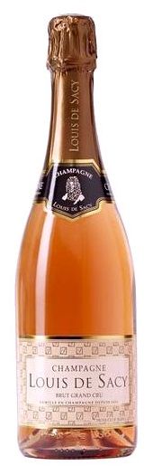 Louis De Sacy Brut Rose Grand Cru Kosher NV 750ml