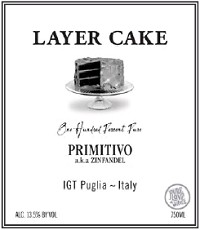 Layer Cake Primitivo 750ml