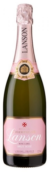 Lanson Champagne Brut Rose Pink Label NV 750ml