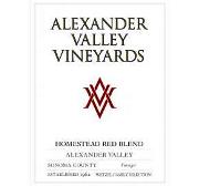 Alexander Valley Vineyards Homestead Red Blend 2015 750ml