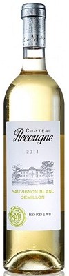 Chateau Recougne Bordeaux Superieur Blanc 2018 750ml