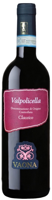 Vaona Valpolicella Classico 2018 750ml