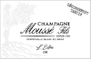 Mousse Champagne Perpetuelle Blanc de Noirs L'Extra Or Di NV 750ml