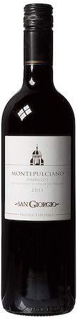 San Giorgio Montepulciano d'Abruzzo 2018 750ml