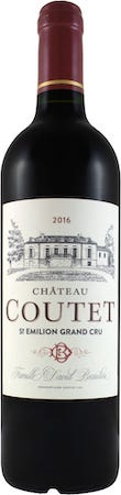 Chateau Coutet St. Emilion Grand Cru 2016 750ml