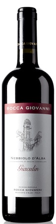 Rocca Giovanni Nebbiolo D'alba Giaculin 2017 750ml