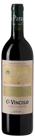 El Vinculo La Mancha Paraje Le Golosa Gran Reserva 2004 750ml