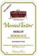 Monsieur Touton Merlot Reserve 2018 750ml