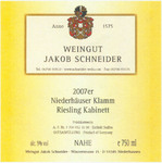 Schneider Niederhauser Klamm Riesling Kabinett 2018 750ml