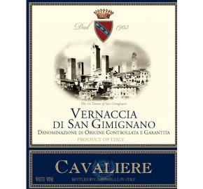 Cavaliere Vernaccia Di San Gimignano 2019 750ml