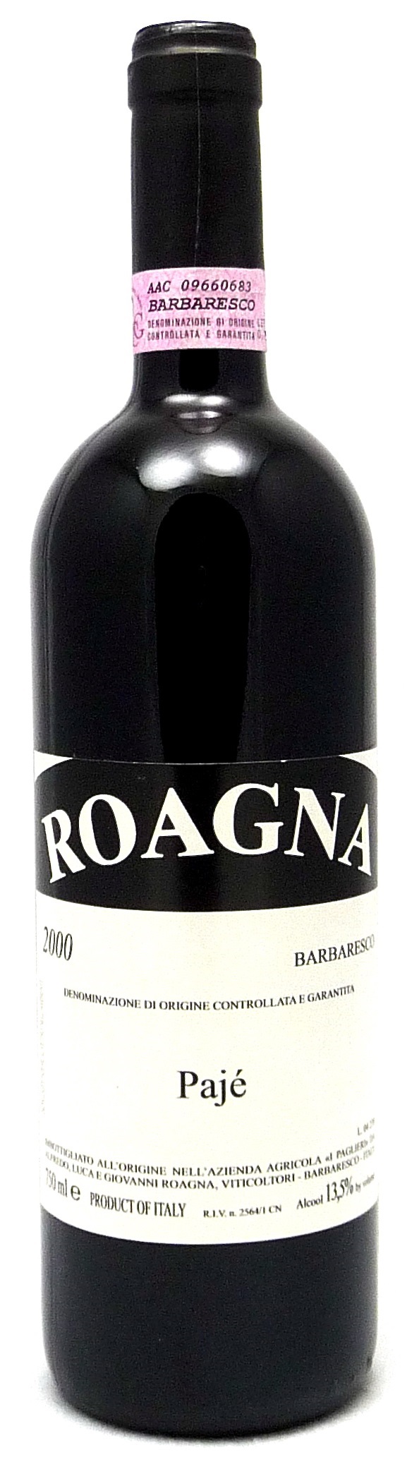 Roagna Barbaresco Paje Vv 2015 750ml