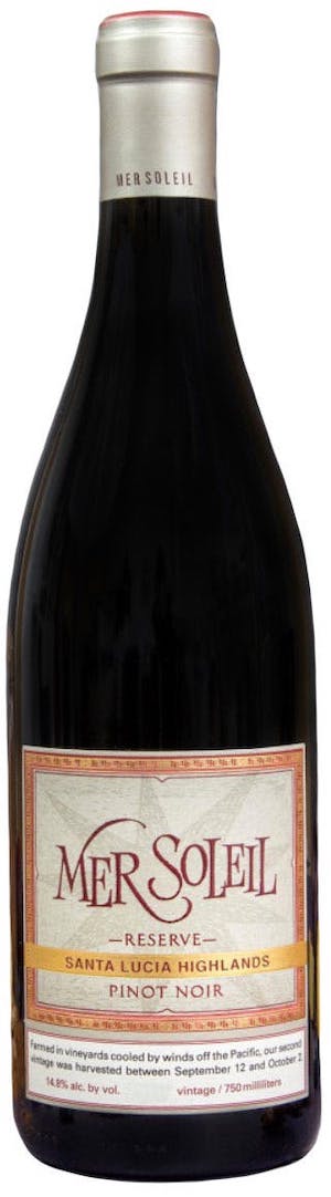 Mer Soleil Pinot Noir Reserve 2018 750ml