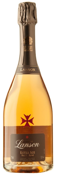 Lanson Champagne Brut Rose Extra Age NV 750ml