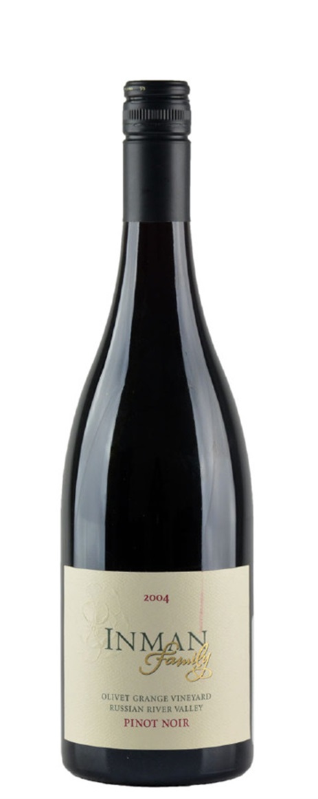 Inman Family Pinot Noir Olivet Grange Vineyard 2009 750ml