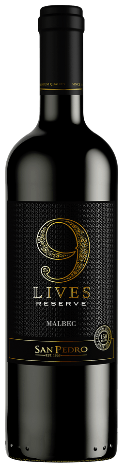 Vina San Pedro 9 Lives Malbec Reserve 750ml