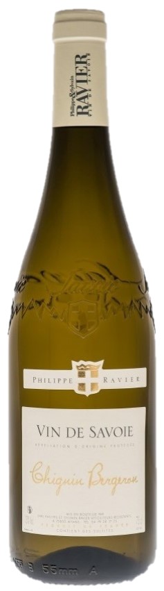 Philippe & Sylvain Ravier Chignin Bergeron 2017 750ml