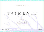 Huarpe Malbec Taymente 2019 750ml