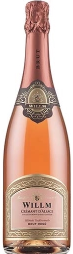Alsace Willm Cremant Brut Rose NV 750ml