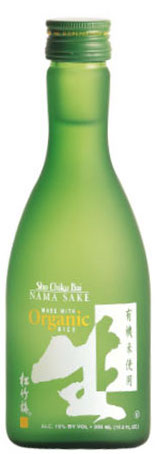 Takara Sho Chiku Bai Sake Organic Nama 300ml