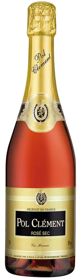 Pol Clement Rose Sec 750ml