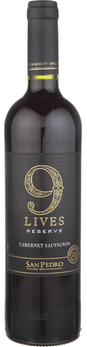 Vina San Pedro 9 Lives Cabernet Sauvignon Reserve 750ml