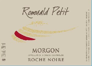 Romuald Petit Morgon Roche Noire 2016 750ml