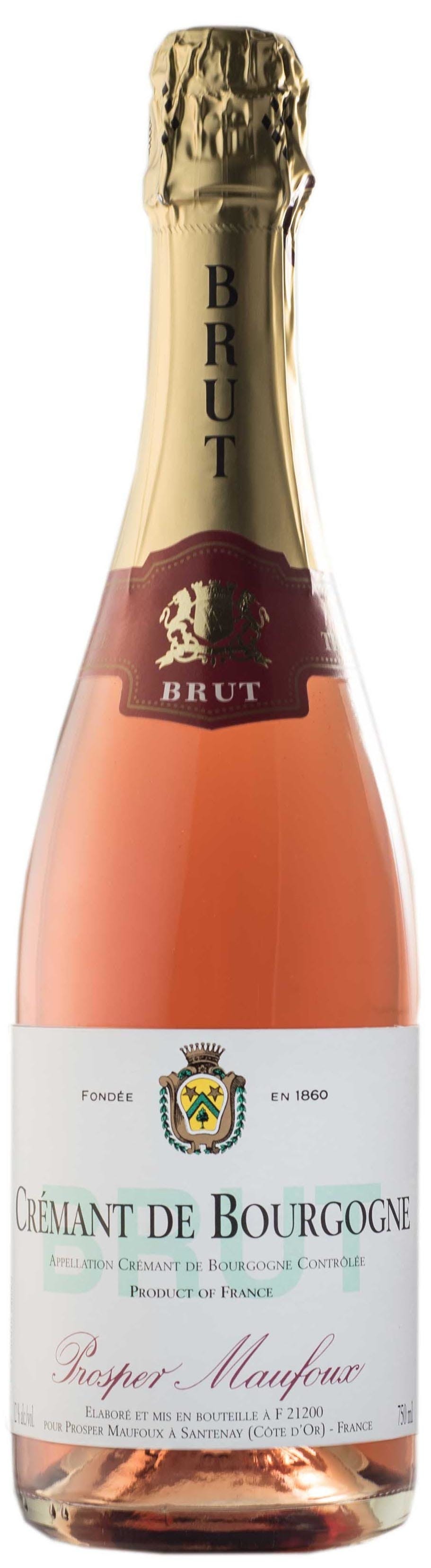 Prosper Maufoux Cremant De Bourgogne Brut Rose 750ml