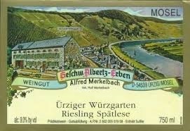 Merkelbach Urziger Wurzgarten Riesling Spatlese #7 2018 750ml