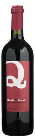 Quattro Mani Montepulciano D'abruzzo 2019 750ml