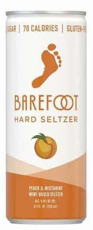 Barefoot Peach Nectarine Seltzer Can 250ml